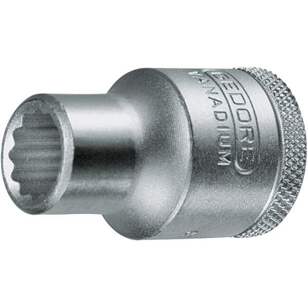 Non-Impact Hand Socket: 1/2″ Drive, 1/2″ Socket, 6-Point Chrome-Plated & Polished