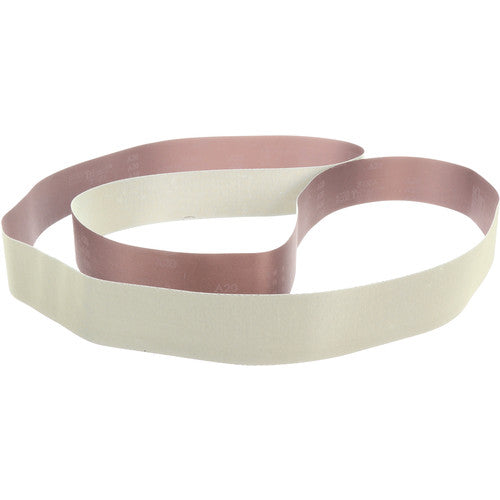 ‎3M Trizact Cloth Belt 310EA A20 J-weight 1-1/4″ × 29″ Film-lok Full-flex - Exact Industrial Supply