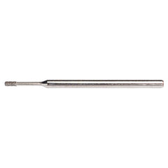 0.055″ × 0.118″ × 0.5″ Electroplated CBN Mounted Point 150 Grit - Americas Industrial Supply