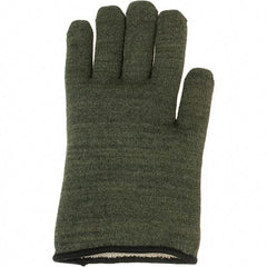 PRO-SAFE - Size L Cotton Lined Kevlar/Preox Hot Mill Glove - 11" OAL, Open Cuff - Americas Industrial Supply