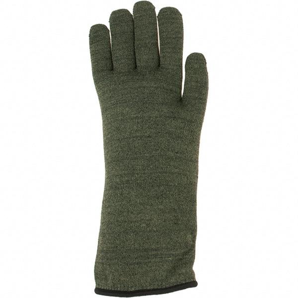 PRO-SAFE - Size L Cotton Lined Kevlar/Preox Hot Mill Glove - 17" OAL, Extended Cuff - Americas Industrial Supply