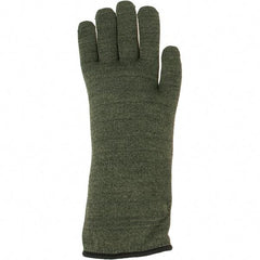 PRO-SAFE - Size L Cotton Lined Kevlar/Preox Hot Mill Glove - 17" OAL, Extended Cuff - Americas Industrial Supply
