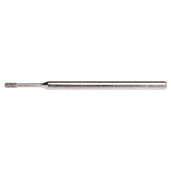 0.06″ × 0.157″ × 1″ Electroplated CBN Mounted Point 150 Grit - Americas Industrial Supply