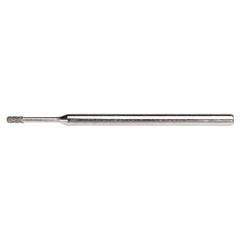 0.065″ × 0.157″ × 0.5″ Electroplated CBN Mounted Point 200 Grit - Americas Industrial Supply