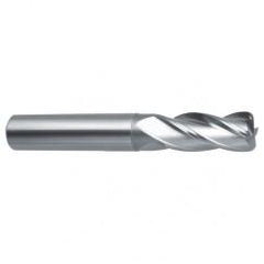 6mm Dia. x 57mm Overall Length 4-Flute Square End Solid Carbide SE End Mill-Round Shank-Center Cut-Uncoated - Americas Industrial Supply