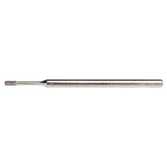 0.07″ × 0.157″ × 0.5″ Electroplated CBN Mounted Point 200 Grit - Americas Industrial Supply