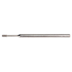 0.07″ × 0.157″ × 1″ Electroplated CBN Mounted Point 150 Grit - Americas Industrial Supply