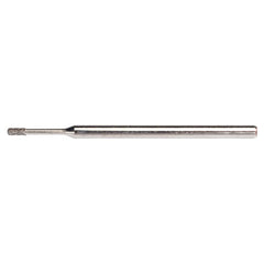 0.075″ × 0.157″ × 0.5″ Electroplated CBN Mounted Point 150 Grit - Americas Industrial Supply