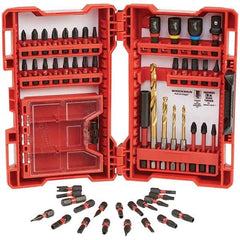 Milwaukee Tool - Power & Impact Screwdriver Bit Sets Point Type: Assorted Bit Type: Driver - Americas Industrial Supply