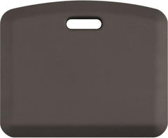 Smart Step - Dry Environment, Anti-Fatigue Matting - Gray, Urethane with Urethane Sponge Base, Beveled on All 4 Sides - Americas Industrial Supply