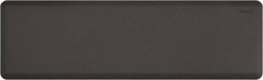 Smart Step - Dry Environment, Anti-Fatigue Matting - Gray, Urethane with Urethane Sponge Base, Beveled on All 4 Sides - Americas Industrial Supply