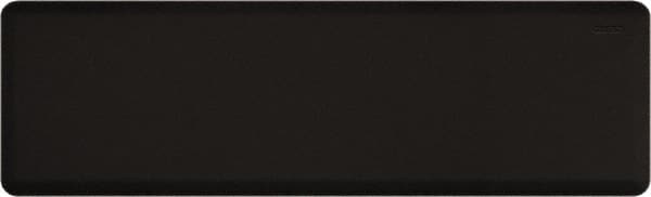 Smart Step - Dry Environment, Anti-Fatigue Matting - Black, Urethane with Urethane Sponge Base, Beveled on All 4 Sides - Americas Industrial Supply