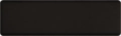 Smart Step - Dry Environment, Anti-Fatigue Matting - Black, Urethane with Urethane Sponge Base, Beveled on All 4 Sides - Americas Industrial Supply