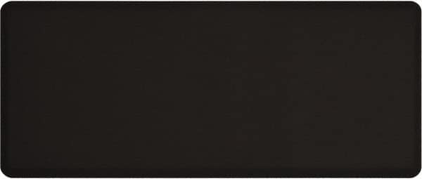 Smart Step - 6' Long x 2.5' Wide, Dry Environment, Anti-Fatigue Matting - Black, Urethane with Urethane Sponge Base, Beveled on All 4 Sides - Americas Industrial Supply