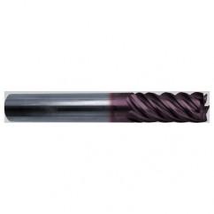 3/8" Dia. - 2-1/2" OAL - 6 FL Variable Helix Firex Carbide End Mill - Americas Industrial Supply