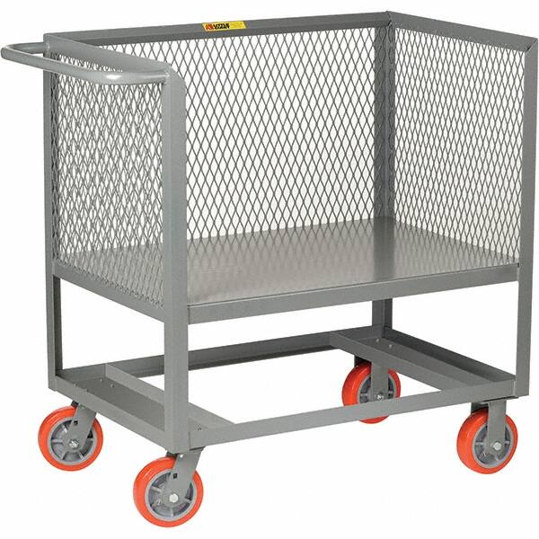 Little Giant - 2,000 Lb Capacity, 1 Shelf, Platform Truck - 53" Long x 30" Wide x 40" High - Americas Industrial Supply
