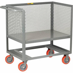 Little Giant - 2,000 Lb Capacity, 1 Shelf, Platform Truck - 53" Long x 30" Wide x 40" High - Americas Industrial Supply