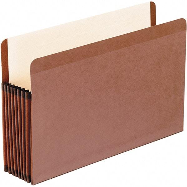 Pendaflex - 14-3/4 x 9-1/2", Legal, Brown, Expansion Folders - Straight Tab Cut Location - Americas Industrial Supply