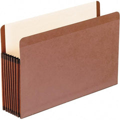 Pendaflex - 14-3/4 x 9-1/2", Legal, Brown, Expansion Folders - Straight Tab Cut Location - Americas Industrial Supply