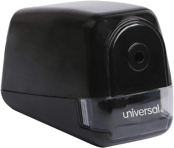 UNIVERSAL - Electric Desktop Pencil Sharpener - 1 Hole - Americas Industrial Supply