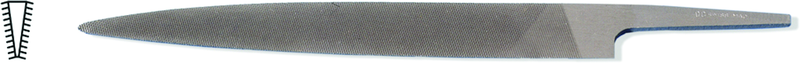 6" Knife File, Cut 2 - Americas Industrial Supply