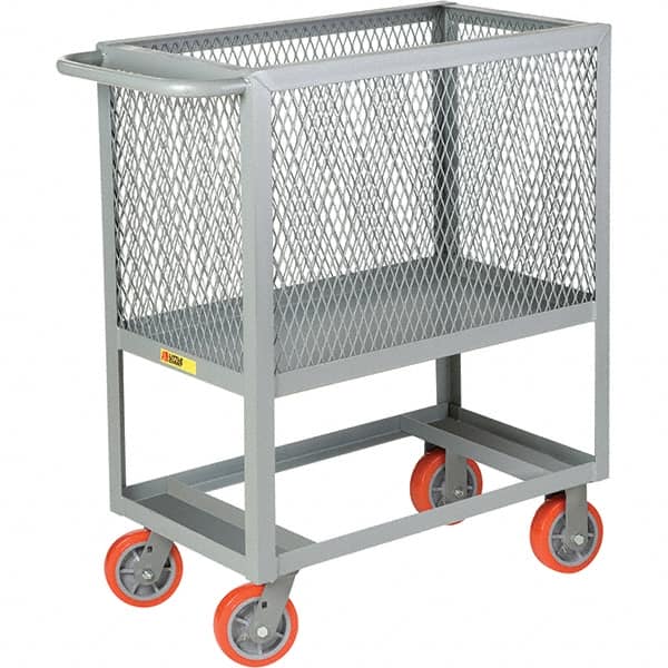 Little Giant - 2,000 Lb Capacity, 1 Shelf, Platform Truck - 53" Long x 24" Wide x 40" High - Americas Industrial Supply