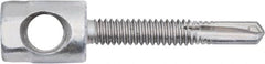 Powers Fasteners - 3/8" Zinc-Plated Steel Horizontal (Cross Drilled) Mount Threaded Rod Anchor - 1/4" Diam x 1-1/2" Long, Hex Head, 2,810 Lb Ultimate Pullout, For Use with Steel - Americas Industrial Supply