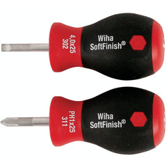 2 PC SOFTFINISH STUBBY SLOTTED/PHLP - Americas Industrial Supply