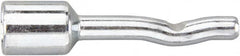 Powers Fasteners - 3/8" Diam, 1/4" Drill, 2-3/8" OAL, 3-5/8" Min Embedment Pin Anchor Concrete Anchor - 1038 Carbon Steel, Zinc-Plated Finish, Round Head, Hammer Drive, 5/8" Thread Length - Americas Industrial Supply