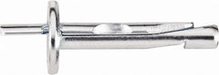 Powers Fasteners - 1/4" Diam, 6mm Drill, 1-3/8" OAL, Hammer Drive Concrete Anchor - 1008 Carbon Steel, Zinc-Plated Finish, Flat Head, Hammer Drive - Americas Industrial Supply
