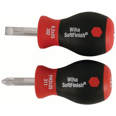2 PC SOFTFINISH STUBBY SLOTTED/PHLP - Americas Industrial Supply