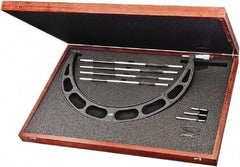 Starrett - Interchangeable-Anvil Micrometers Operation Type: Mechanical Minimum Measurement (mm): 400.00 - Americas Industrial Supply