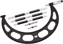Starrett - Interchangeable-Anvil Micrometers Operation Type: Mechanical Minimum Measurement (Decimal Inch): 9.0000 - Americas Industrial Supply