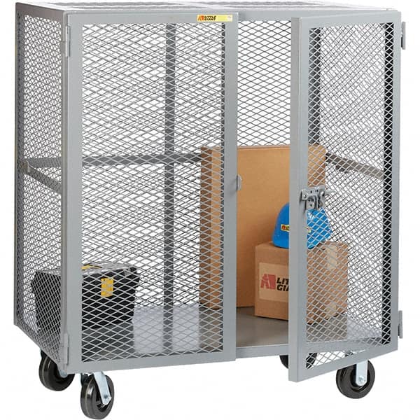 Little Giant - Mobile Storage Cabinet - Steel, 73" Wide x 33" Deep x 57" High - Americas Industrial Supply