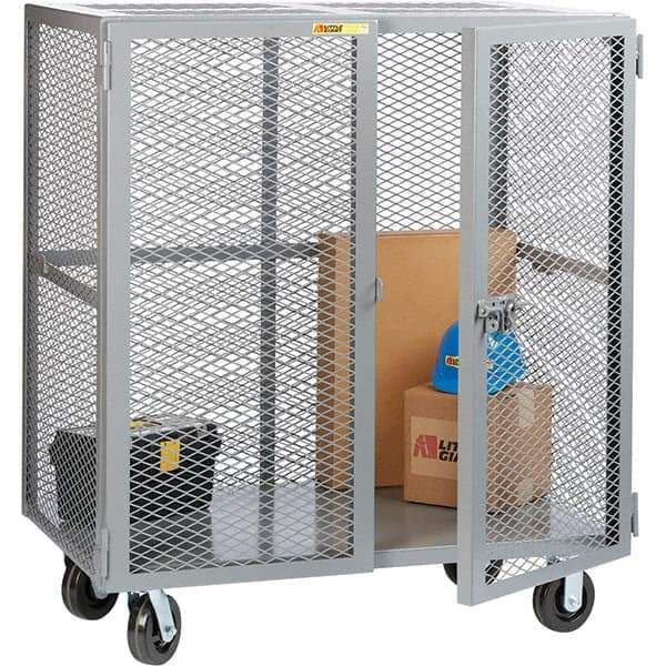 Little Giant - Mobile Storage Cabinet - Steel, 73" Wide x 39" Deep x 57" High - Americas Industrial Supply