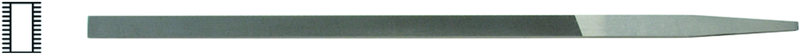 4" Pillar Extra-Narrow File, Cut 4 - Americas Industrial Supply