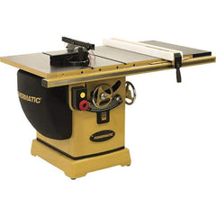 Powermatic - 10" Blade Diam, 5/8" Arbor Diam, 1 Phase Table Saw - 3 hp, 230 Volt, 11-1/4" Cutting Depth - Americas Industrial Supply