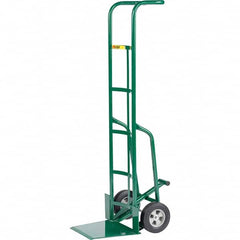 Little Giant - 800 Lb Capacity 60" OAH Hand Truck - Continuous Handle, Steel, Rubber Wheels - Americas Industrial Supply