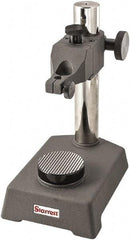 Starrett - Cast Iron, Round Base, Indicator Transfer Stand - Includes Holder - Americas Industrial Supply