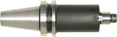 Bilz - CAT50 Taper Shank 2" Pilot Diam Shell Mill Holder - 2.4" Flange to Nose End Projection, 4.88" Nose Diam, 1-14 Lock Screw, Through-Spindle Coolant - Exact Industrial Supply