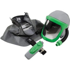 RPB - Size Universal, Adjustable Ratchet Suspension SAR System - Hard Hat Headgear, Face Shield (Anti-Fog), Use for Painting - Americas Industrial Supply
