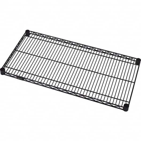 Quantum Storage - 1 Shelf Wire Shelving Unit - 24" Wide x 24" Deep x 1" High, - Americas Industrial Supply