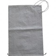 PRO-SAFE - 27" Long x 18" Wide Sand Bag - White Polypropylene, For Accident Prevention - Americas Industrial Supply