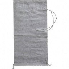 PRO-SAFE - 26" Long x 14" Wide Sand Bag - White Polypropylene, For Accident Prevention - Americas Industrial Supply