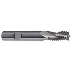 6mm Dia. - 57mm OAL - 30° Helix Bright CBD - End Mill - 3 FL - Americas Industrial Supply