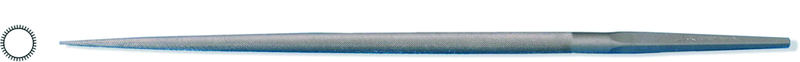 6" Round File, Cut 4 - Americas Industrial Supply