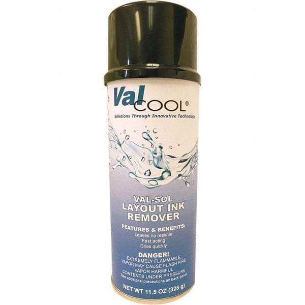 ValCool - 16 oz Can Cleaner/Degreaser - Aerosol, Solvent-Based, Unscented - Americas Industrial Supply