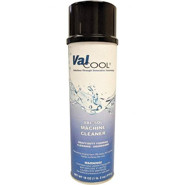 ValCool - 20 oz Can Cleaner/Degreaser - Aerosol, Water-Based, Unscented - Americas Industrial Supply