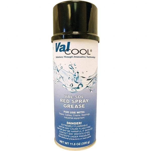 ValCool - 16 oz Can Spray Lubricant - Red - Americas Industrial Supply