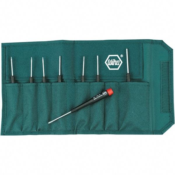 Wiha - 8 Piece Torx Screwdriver Set - Comes in Canvas Pouch - Americas Industrial Supply